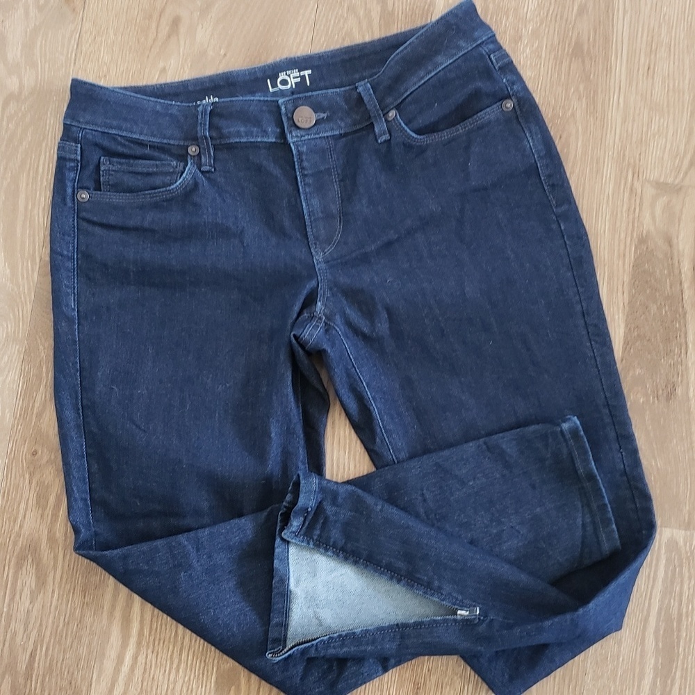 Loft curvy skinny ankle